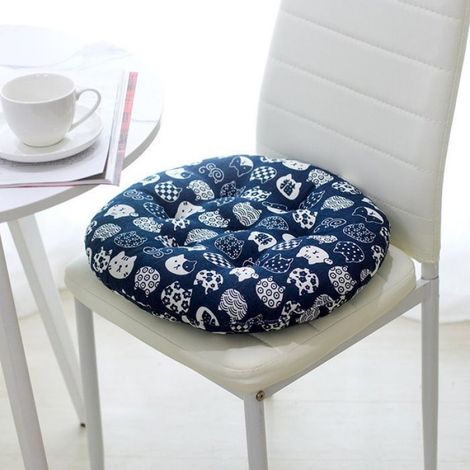 Coussin Chaise,Coussin de chaise pour jardin, cuisine, salle à manger, intérieur ou extérieur 40cm (1/5)