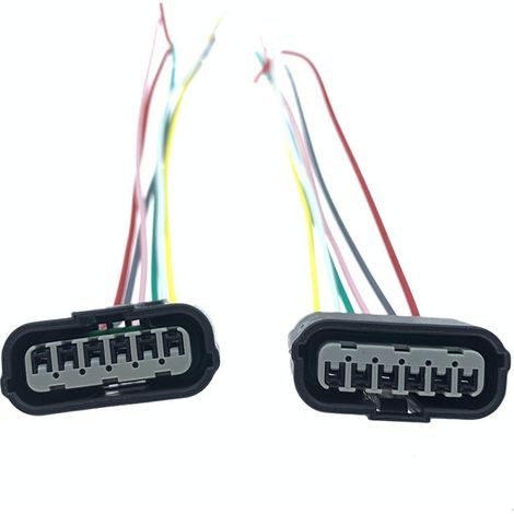 Connecteur de faisceau de câblage de pédale d'accélérateur électronique 6P pour Honda Accord -- JB2258-6P