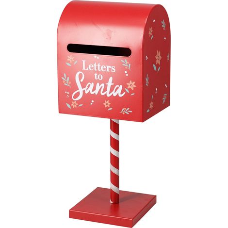 Cassetta postale decorativa rossa PERAGA CHRISTMAS