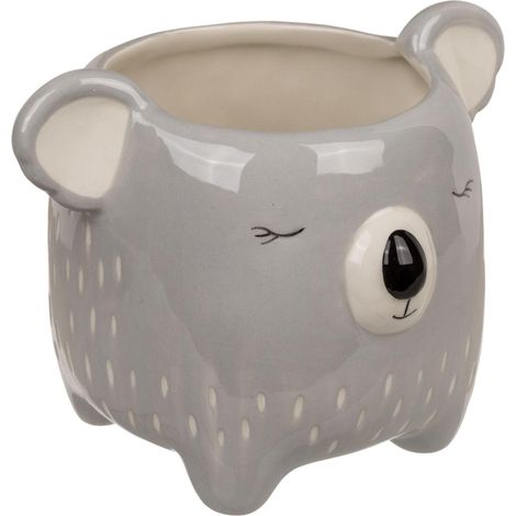 Tierform Keramik Übertopf, Tier Blumentopf Koala