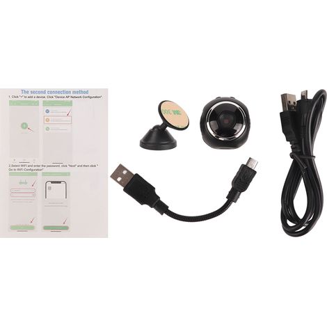 1080P WLAN-Minikamera mit hochauflösender Aufnahme für die Heimüberwachung (1/5)