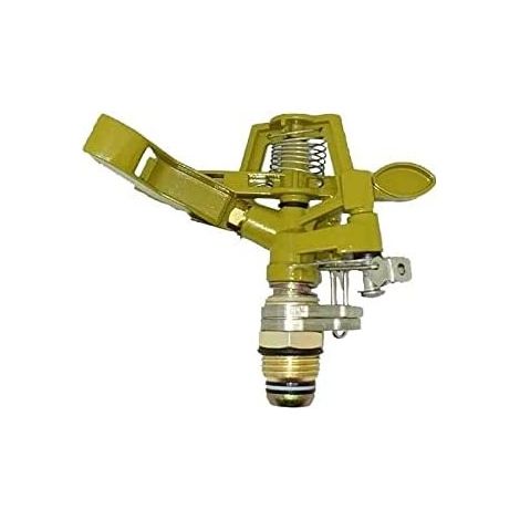 Irrigatori regolabili da 1/2'' in ottone e zinco. Portata 7-12,5 m. Portata da 9 a 20 litri/minuto
