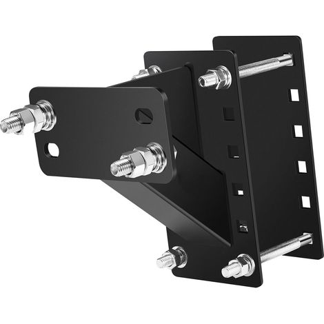 Support remorque bateau pneu secours, roues 4 5 6 pattes, boulons 4-5,5 pouces, 150 lb, noir (1/5)