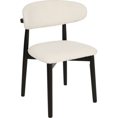 Set di 2 sedie bianche sari - Atmosphera créateur d'intérieur
