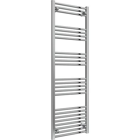 Reina Capo Straight Heated Towel Rail 1800mm H x 500mm W - Chrome