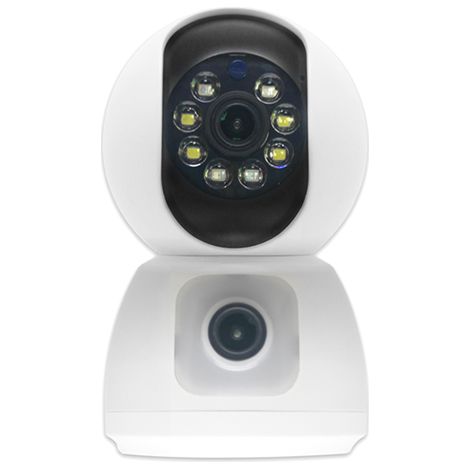 Double Caméra IP – Intérieure Rotative PT motorisée 2MP+2MP WIFI 2,4Ghz (1/4)