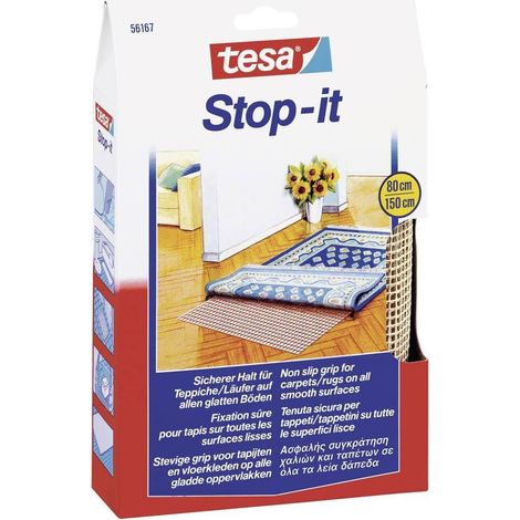 Tesa Alfombra Antideslizante Stop-it Beige 1,5x0,8m