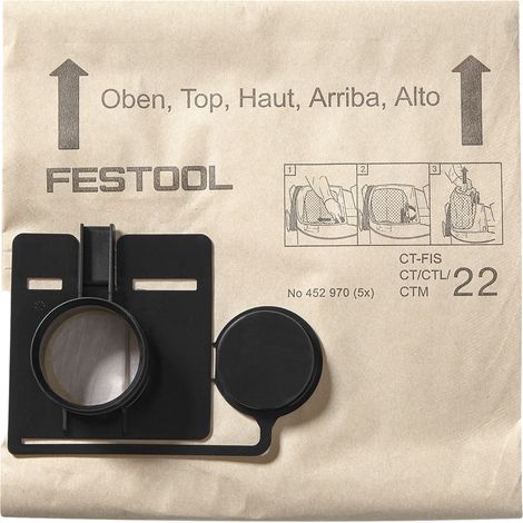 Festool Filtersack FIS-CT 44/5 – 452972