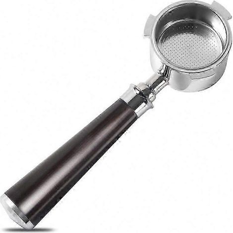 Ensemble de 8 pièces comprenant une poignée en acier inoxydable de 51 mm avec un manche en bois et un filtre. (1/4)