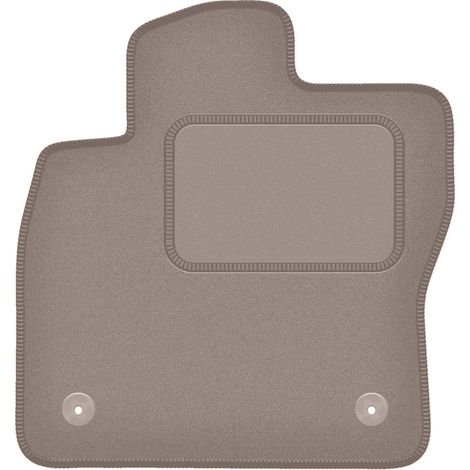 Alfombrilla conductor beige para: Skoda Kodiaq 7 plazas (2016-)