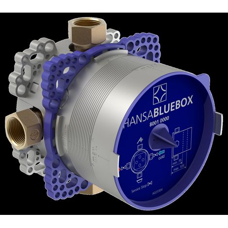 Hansa Bluebox - Einbaukörper für Unterputz-Armatur DN20 80010000 (1/5)