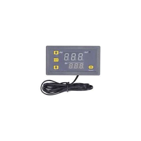 Module de contrôle de la température, affichage numérique LED, boîtier ABS, Mini Thermostat 110220V pour réfrigérateur