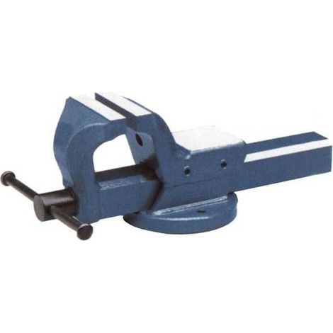 ARIEX 173-100 Morsa da Banco Base Fissa in Acciaio Forgiato Ganasce Fisse Incudinetto Superiore Viti Regolazione Guida colore Nero