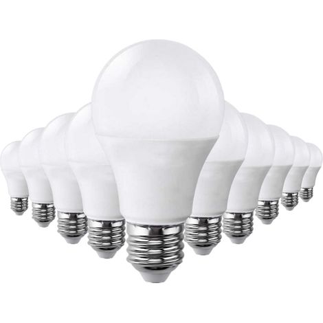 Pack de 10 - Ampoule E27 LED 18W 220V A80 - Blanc Chaud - SILUMEN (1/5)