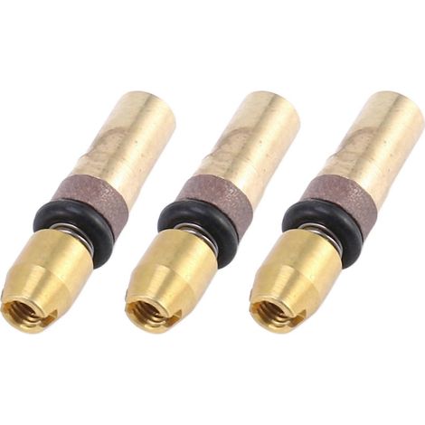 têtes de piston à trois étages en cuivre haute pression, compatibles avec les accessoires de piston de pompe haute pression 6 mm 30 MPa (1/5)