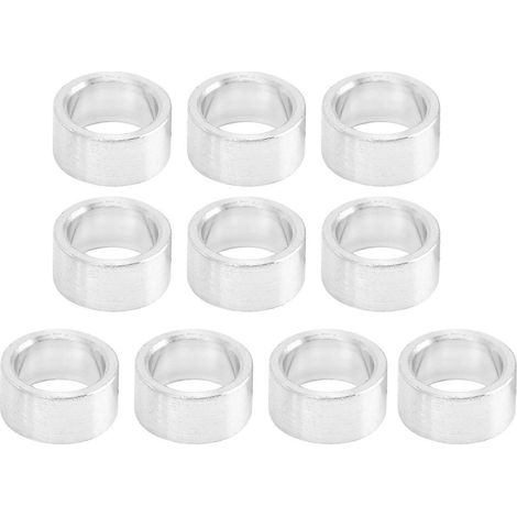 10 Stück/Set Distanzstücke aus Aluminiumlegierung, runde Dichtungen, Abstandshalter, Stützkonstruktion, Außendurchmesser 8 mm
