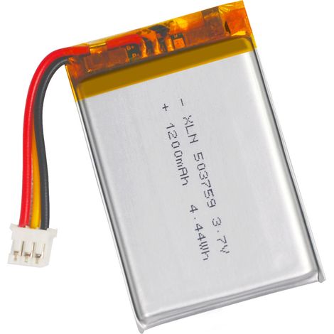 503759 (1200 mAh) 3,7 V Polymer-Lithium-Ionen-Akku für Milchpumpen (1/5)
