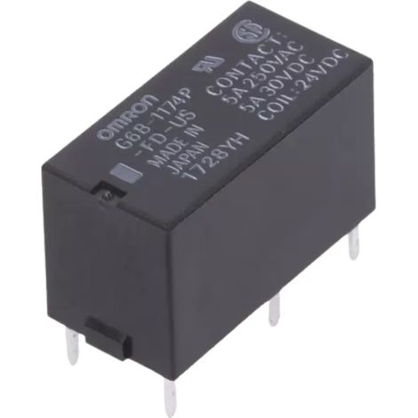 Relais 24vdc 1cto Spst-on 5a/250vac Omron G6b-1174p-fd-us-24 G6b-1174p-fd-us-24