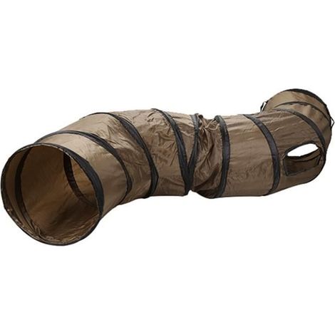 Fournitures pour animaux de compagnie chat jeu tunnel forme s tunnel animal pliable jouet (1/3)