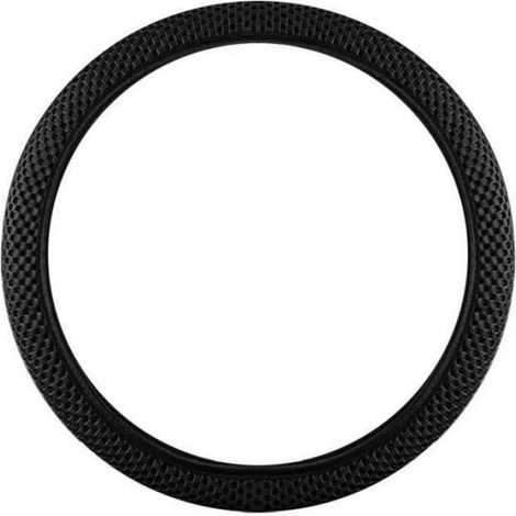 Couvre Volant Microfibre 36-38cm, Respirant Antidérapant Noir Pour Toute l'Année (1/4)