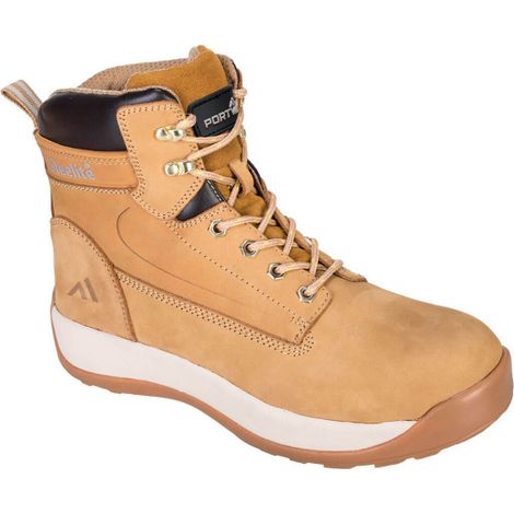 Bota Steelite Constructo Nubuck S3 HRO - Seguridad y Confort / Miel / 43