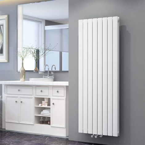 ELEGANT Design Heizkörper Flachheizkörper Weiß 1600x616mm Vertikal Doppellagig