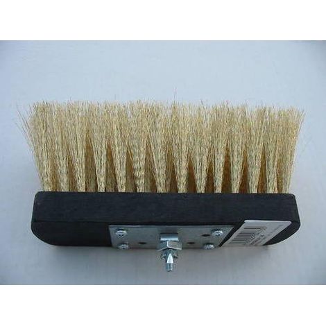 Spazzola per forno in setola in ottone 27x6 cm senza manico