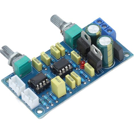 Carte d'amplificateur de puissance 2.0 : module de régulation de tension numérique à haut rendement et haute précision, avec dissipation thermique optimale. (1/5)