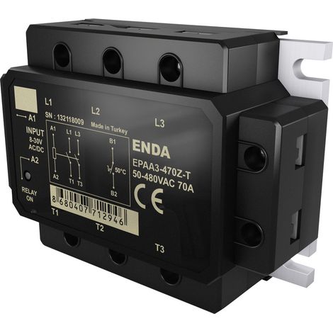 Enda Relais à semi-conducteurs EPAA3-440Z 40 A Tension de contact (max.): 480 V/AC 1 pc(s)