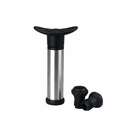 Bomba manual vacio + 2 tapones (1/2)