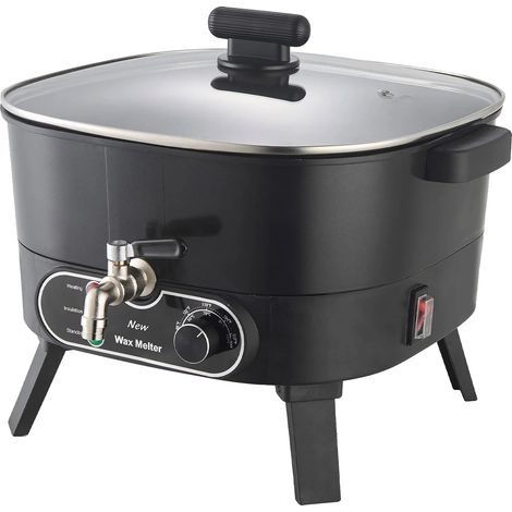 Fondoir à cire, 750W Haute Puissance, Capacité de 6L, PRISE EU (1/2)