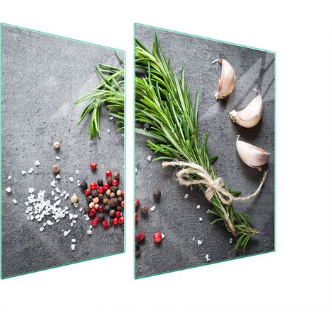 GLASSCHUTZPLATTE FÜR HERD 70x52 SPICES