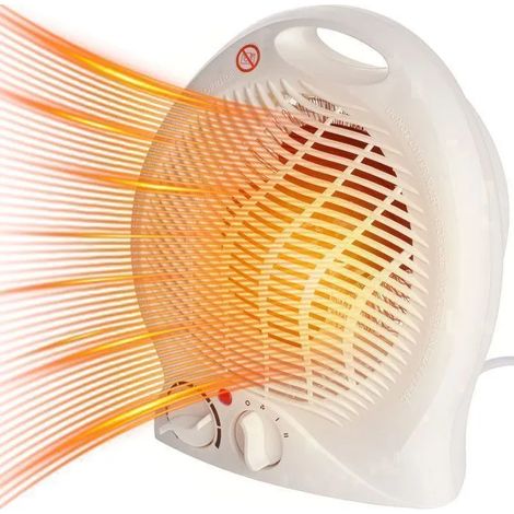 Chauffage d'appoint 2000W, Chauffage Rapide, Silencieux, Faible Consommation, Radiateur Portable Maison (1/5)