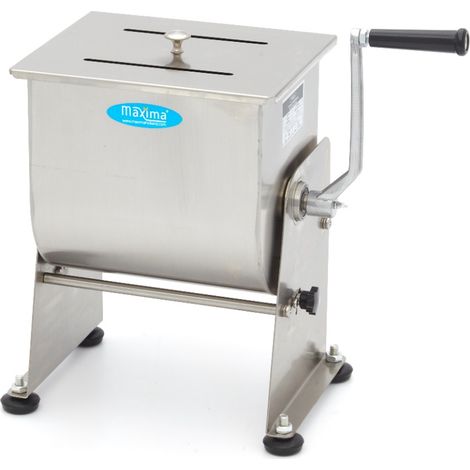 Mélangeur à Viande - 10 L - 7,5 kg Viande - Bol Basculant - Manuel - Maxima