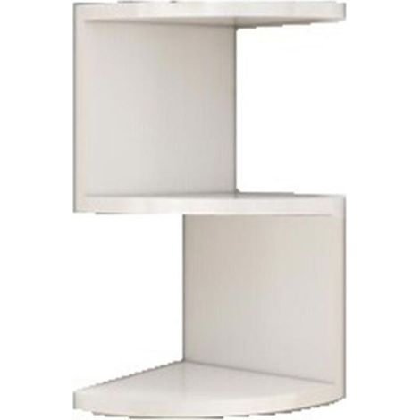 Bardusch-Étagère D\'Angle D\'Angle Sans Perforation Étagère D\'Angle Armoire de Cuisine Triangulaire Étagère de Rangement (1/4)