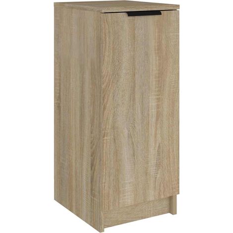 Scarpiera Mobile per scarpe Rovere Sonoma 30x35x70 cm in Legno Multistrato (1/5)