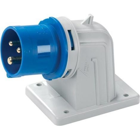 Spina industriale da parete, 230V, 2P+T, 32A, IP54 - Rosi 1001019