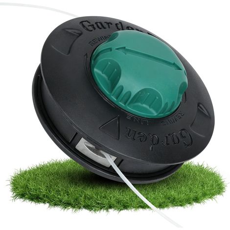 Schneidkopf M10 x 1,25 mit 2 m x 3 mm Spule Universeller Schneidkopf für Freischneider und Trimmer, „Load & Go“- und „Tap & Go“-Systeme (1/5)