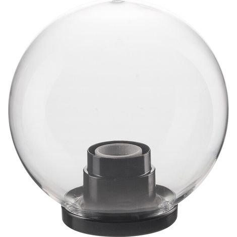GLOBO TRASPARENTE D 20 CM CON BASE E27- 8,0 pz