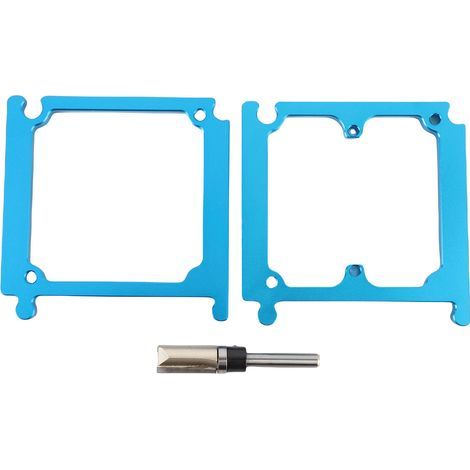 Gabarit de boîte à fils de Type 86, alliage d'aluminium, matrice de trou de prise précise pour chantier de Construction (1/4)