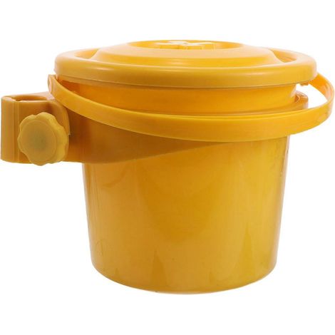 Poubelle amovible en plastique pour chariot de soins, avec support latéral sécurisé pour chariot médical, fixation par clip pour tiges de 2,5 cm (1/5)