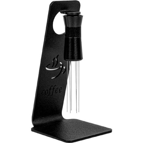 Cecotec Soporte Magnético para Agitador de Café Baristeo Stand Needle. Incluye Agitador 6 Agujas Acero Inoxidable