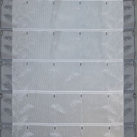 Modulable feuille en maille Gris 45x120 cm