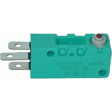 Contacteur électrique 2 Positions, 3 Bornes Origine Castelgarden Pour Modèles Fc72, Tc92, Tc102, Tc122. Origine: 19410605/1, 119 (1/2)