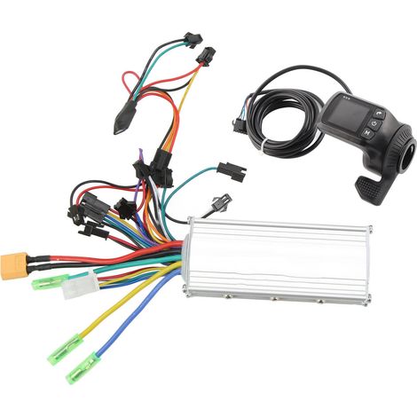 Guidage GZ3 pour vélo électrique, contrôleur sans balais 48/60V 500W, écran LCD 2-en-1, compatible guidon 22,5mm, kit trottinette. (1/5)