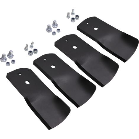 Stiga 4x 17CM lames Ready Park Villa 85 95 105 Combi 1134-6238-01 1134-9119-01