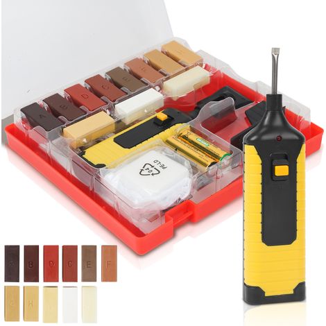 SWANEW Holz Reparatur Set WRS Fliesenreparaturset 11.fks für Fliesen Kacheln & Steingut Reparaturset Fliesen