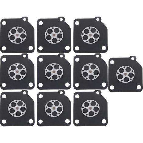 Kit 10 joints membrane carburateur pour ZAMA 180 S210 MS230 MS250 tronçonneuse (1/4)