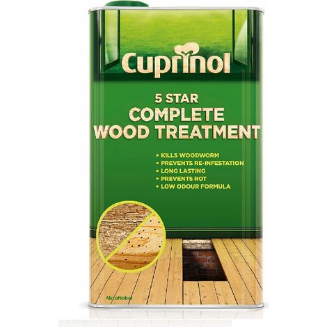 Cuprinol 5362485 5 Star Complete Wood Treatment 1L CUP6142