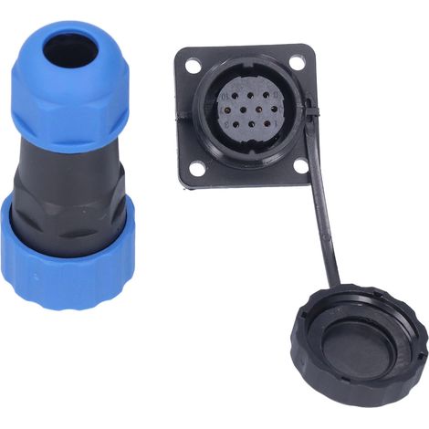 Connecteur étanche SP2010 pour soudure, prise aviation 250V 5A, connexion d'alimentation industrielle robuste